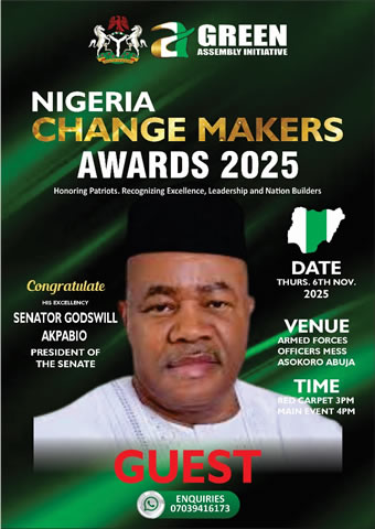 awardee senate president