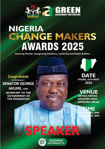 awardee senator george akume